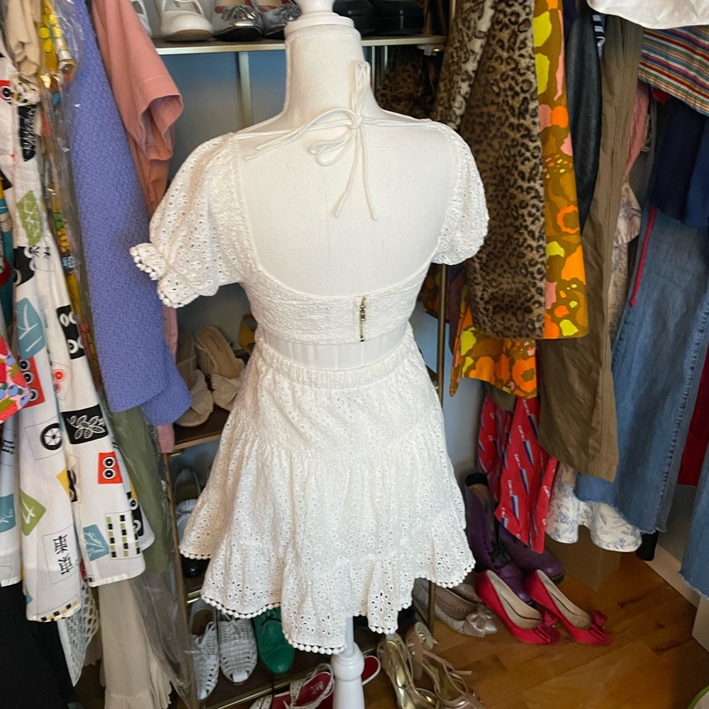 SABO Argentina white eyelet skirt set - Picture 8 of 15